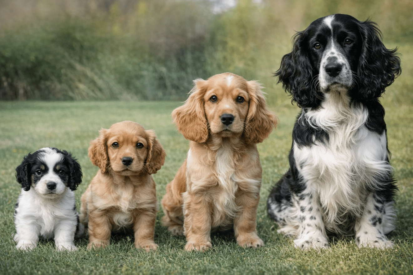 Poids idéal du Cocker : chiot, adulte, mâle ou femelle - Coeurdecocker