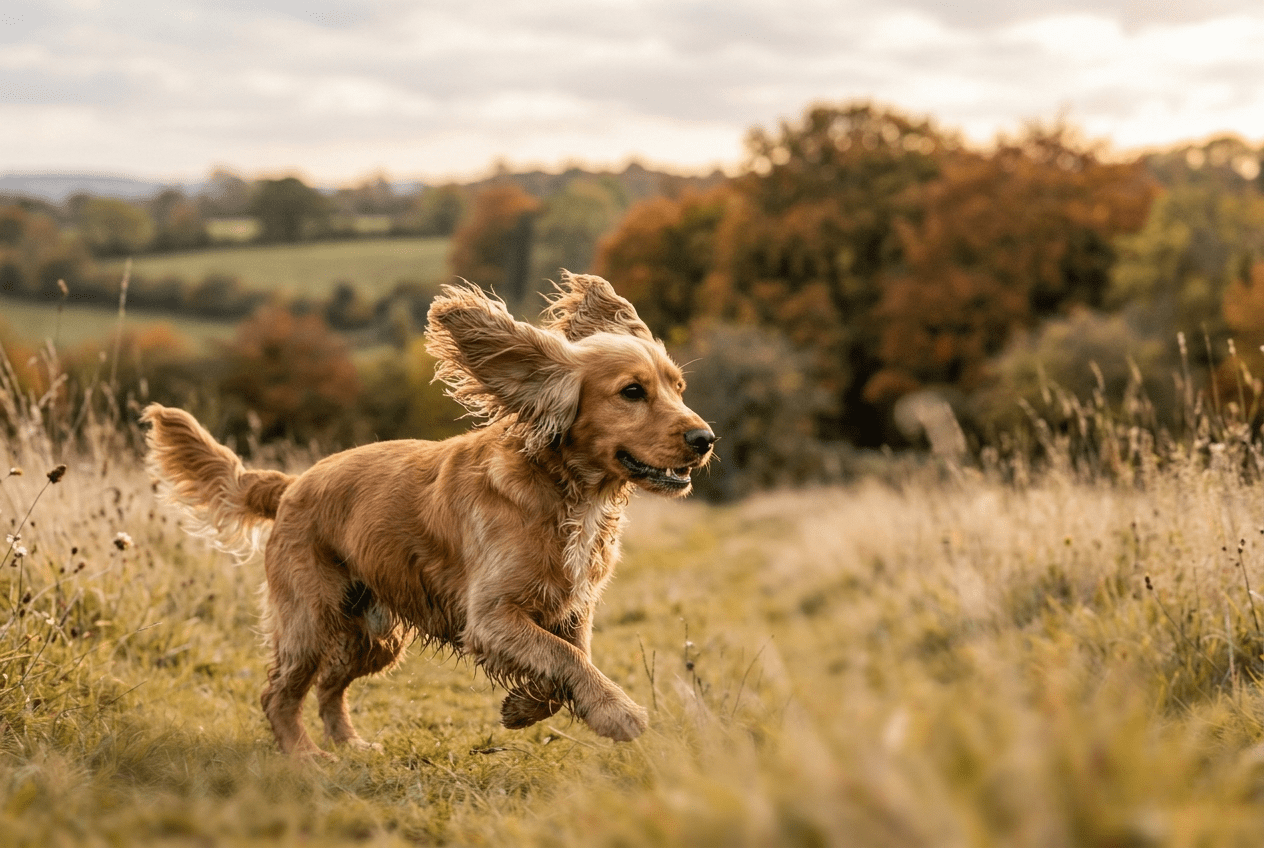 histoire du Cocker Spaniel origines campagne anglaise