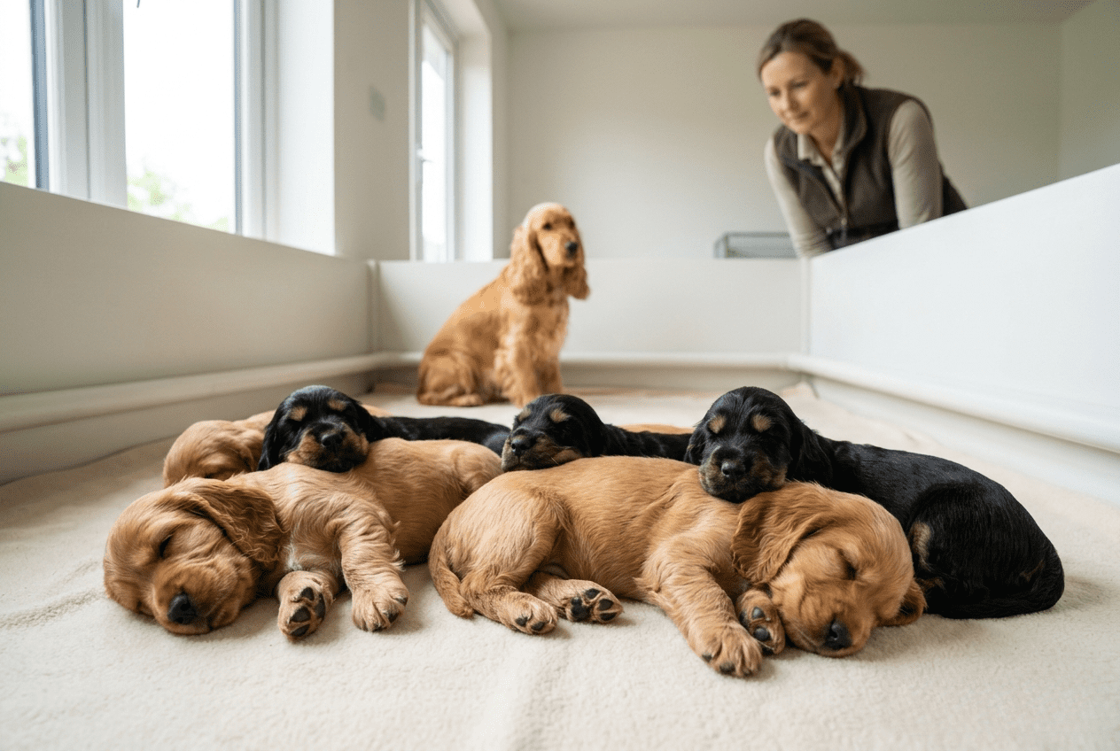 comment choisir un bon élevage de Cocker chiot sain socialisé