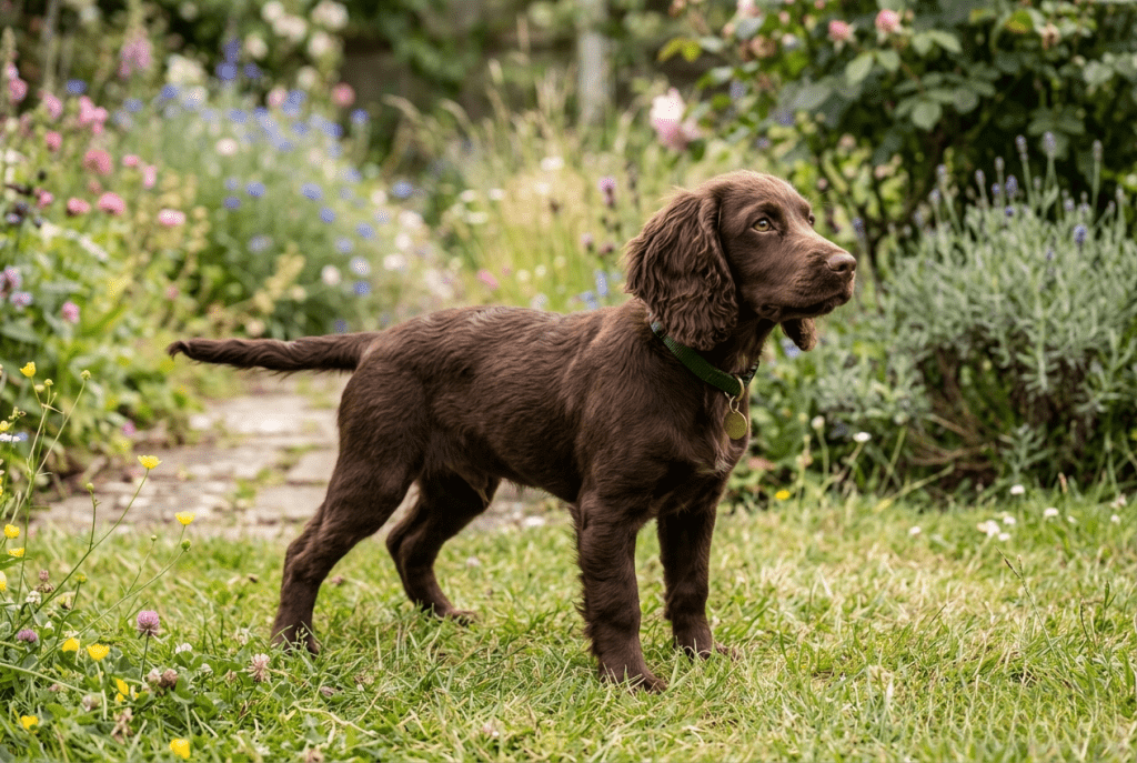 cocker spaniel adolescence 6 mois croissance chiot cocker