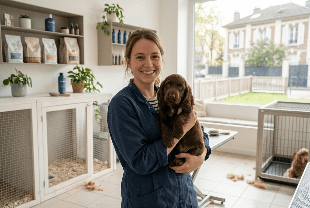 chiot Cocker éleveur adoption sérieux documents