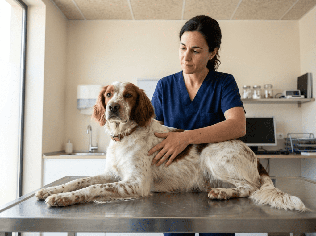 santé cocker espagnol chez le vétérinaire