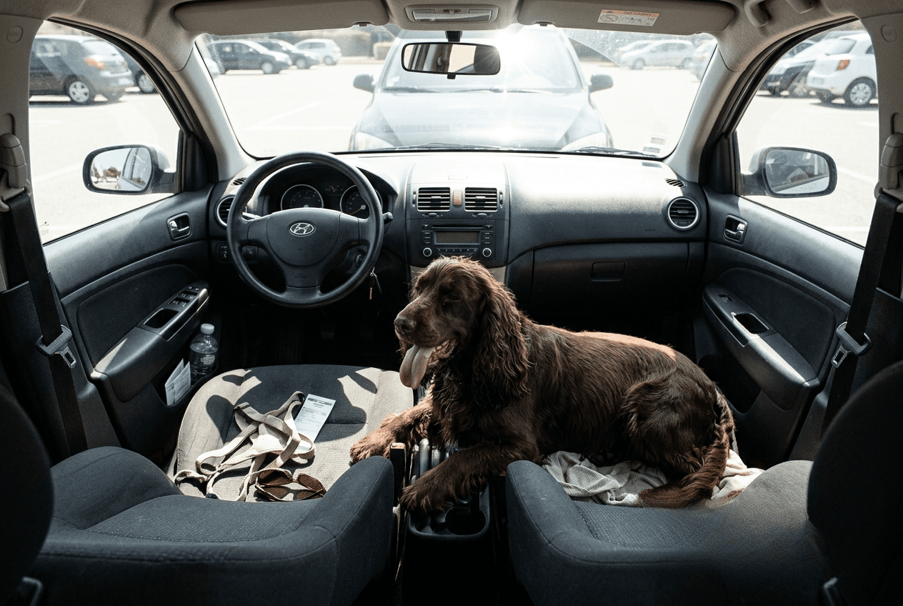 cocker en voiture chaleur été — danger et précautions à connaître
