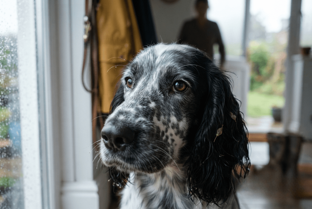 cocker sensible aux émotions humaines regard expressif