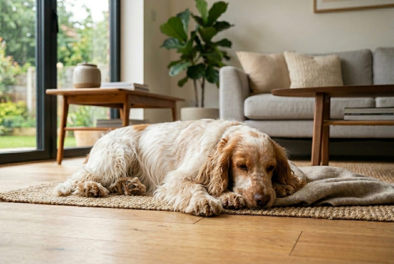 signaux apaisement cocker spaniel comportement calme