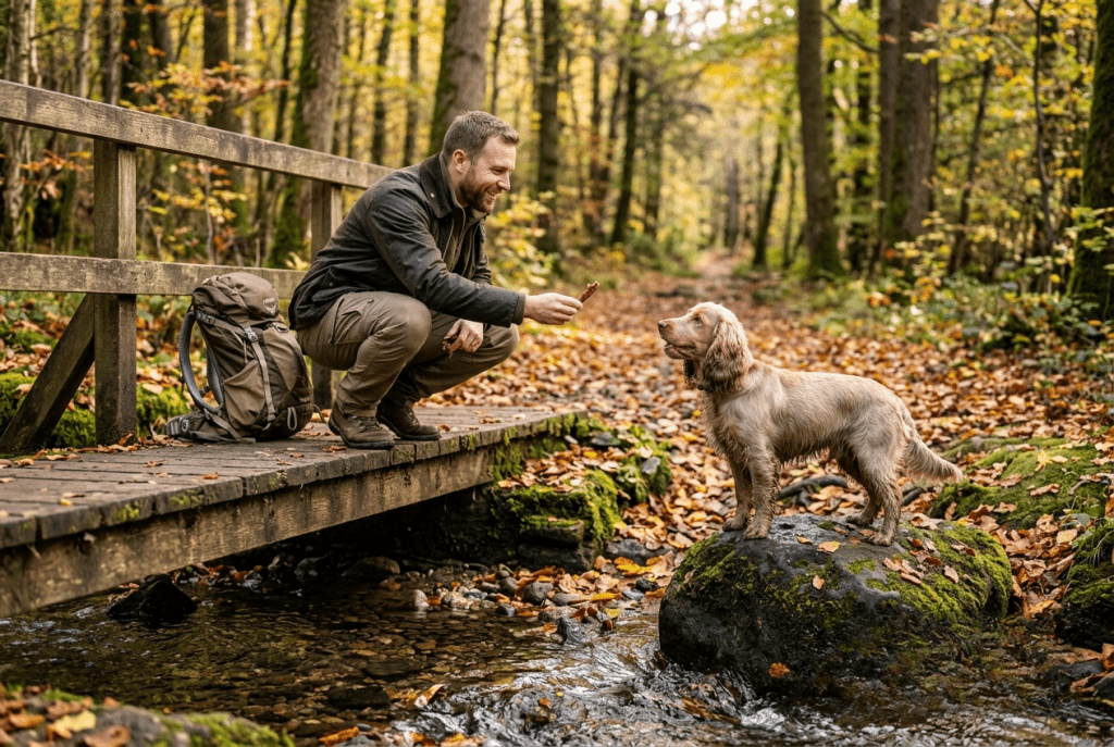 lire les émotions de son Cocker — renforcement positif avec friandise