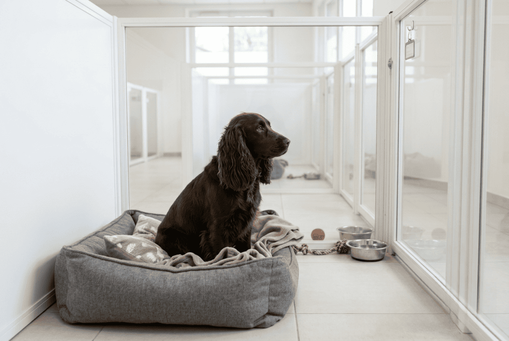 pension canine cocker – box individuel propre et sécurisé