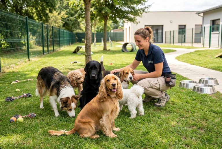 pension canine cocker – chien accueilli dans un établissement adapté