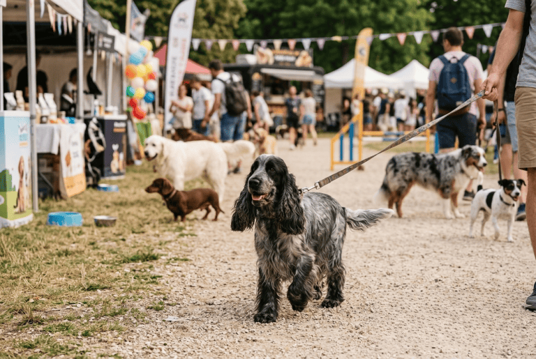 woofest paris chien — cocker au festival canin de Paris