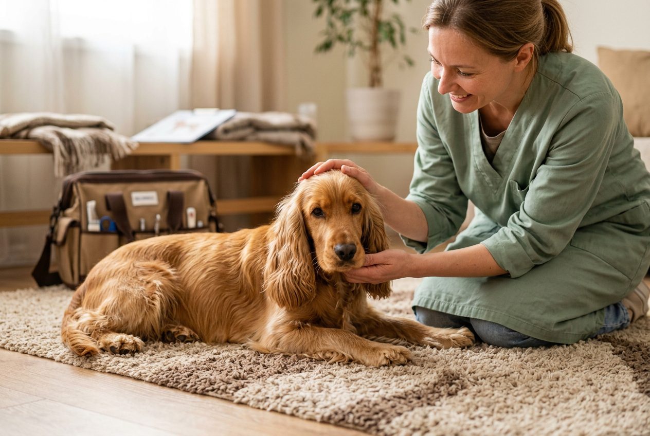 diabète chez le Cocker, suivi vétérinaire d'un Cocker Spaniel adulte